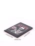 X Eduely Skeleton & Letter Graphic Passport Case