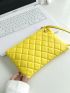 Minimalist Quilted Square Bag