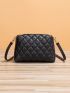 Minimalist Quilted Square Bag