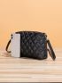Minimalist Quilted Square Bag