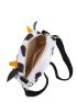 Letter Graphic Cartoon Cow Design Waterproof Crossbody Bag