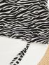 Zebra Striped Tote Bag