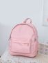 Letter Graphic Functional Backpack