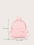 Letter Graphic Functional Backpack