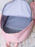 Letter Graphic Functional Backpack