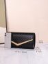 Quilted Flap Chain Square Bag
