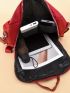 Flap Pocket Front Functional Backpack