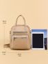 Minimalist Zip Front Functional Backpack
