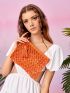 Tassel Decor Straw Bag