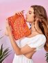 Tassel Decor Straw Bag