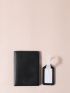 Minimalist Passport Case With Luggage Tag
