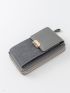 Metal Decor Phone Wallet