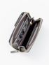 Metal Decor Phone Wallet