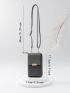 Metal Decor Phone Wallet