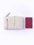 Snap Button Design Long Wallet