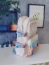 Release Buckle Decor Functional Backpack