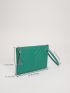 Tassel Decor Chevron Square Bag