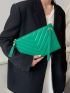 Tassel Decor Chevron Square Bag