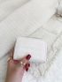 Crocodile Embossed Zip Around Card Holder