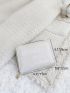 Crocodile Embossed Zip Around Card Holder