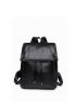 Drawstring Design Flap Backpack