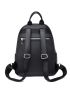 Rhinestone Decor Minimalist Functional Backpack