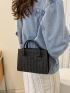 Minimalist Double Handle Straw Bag