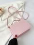 Minimalist Butterfly Decor Square Bag