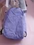 Mini Chain Decor Classic Backpack