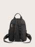 Geometric Decor Functional Backpack
