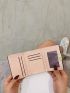 Metal Decor Small Wallet