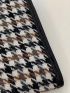Houndstooth Pattern Small Wallet