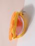 Orange Design Coin Purse