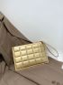 Metallic Embossed Clutch Bag