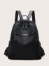 1pc Solid Backpack