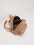Mini Flap Pocket Front Corduroy Classic Backpack