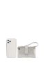 Metallic Letter Graphic Small Wallet