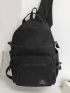 Patch Detail Functional Backpack
