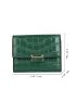 Crocodile Embossed Card Holder