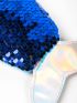 Sequin & Fish Tail Decor Coin Purse