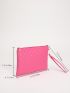 Quilted Clutch Bag With Wristlet