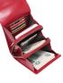 Button Decor Flap Phone Wallet