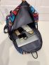 Letter Patch Graphic Backpack