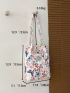 Butterfly Graphic Tote Bag
