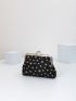 Star Graphic Kiss Lock Coin Purse