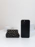 Star Graphic Kiss Lock Coin Purse