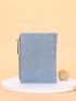 Crocodile Embossed Letter Graphic Card Holder