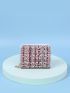 Colorful Geometric Pattern Card Holder