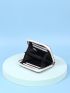Colorful Geometric Pattern Card Holder