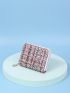 Colorful Geometric Pattern Card Holder
